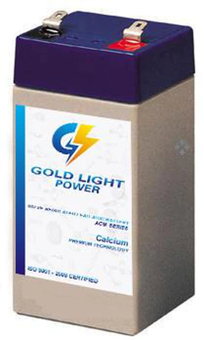 Labākās kvalitātes 4V5.5AH uzlādējams akumulators avārijas gaismas saules laternai, saules kempinga apgaismojumam, saules lāpas saules ventilatora spuldzei